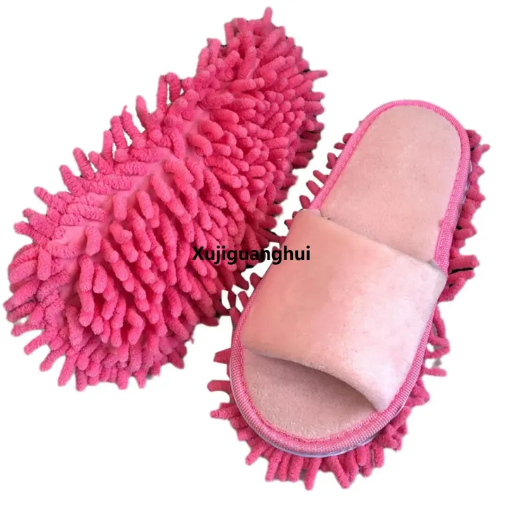Xujiguanghui%201%20pair%20Washable%20Microfiber%20Dust%20Mop%20Slippers%20Lazy%20Quick%20Floor%20Home%20Tools%20Bathroom%20Shoes%20Cleaning%20Home%20Slipper%20Cleanning%20Cle%20A1A1%20-%20Image%204