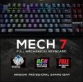 Imperion Mech 7 KG-M07R Compact 87Keys RGB Gaming Mechanical Keyboard- Kailh Switch. 