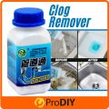 260g Clog Remover Drain Pipe Basin Cleaner Clogged Drainage Remover Powder Removing Blockage. 