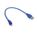 USB 'A' 2.0 Male to Mini USB 'B' Cable 30CM for Arduino Nano. 