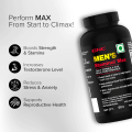 GNC Men’s Staminol Max- 60 Tablets With Daily Formula For Male Performance & Tstosterone Booster. 