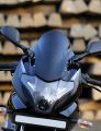 Pulsar 220 Black Bubble Windshield Visor. 