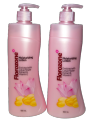 Florozone Moisturizing Lotion Enriched With Lotus Flower Extract & Vitamin E 500ml Pack Of 2. 