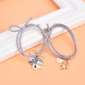 【Pocket king VOX 】Romantic 2 pcs/pair Couple Lovers Cute Cartoon Matching Mzea. 