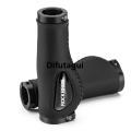 Difutagui ROCKBROS Bicycle handlebar grips Comfortable shock absorption Soft Special silicone filling leather Grips with lock rings Bike accessories. 