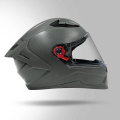 Motorbike Full Face Helmets ( Studds Rider Helmets with Spoiler ) L Size, Comes with Tinted Visor. 