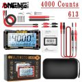 Difutagui 【2025 Version】 Sutuiying ANENG 613 Smart Multimeter 4000 Counts Digital AC/DC Curent Fifty percent discount Voltage Resistor Measurement 3 in 1 Professional Test Tools. 