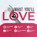 alt Spunk Pro, 1.45" AMOLED, Single Chip Bluetooth Calling, 100+ Watchfaces, Metal Smartwatch,Multisport Tracker, Notifications. 