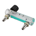 6X 0.1-1.5LPM 1.5L Oxygen Flow Meter Flowmeter with Control Valve for Oxygen Air Gas. 