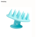 Sutuiying Silicone Shampoo Head Scalp Massage Brush Silicone Body Brush Hair New Washing Comb SPA Bath Shower Brush Salon Hairdressing Tools. 