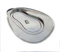 Stainless Steel Bed Pan For Male And Female (Bed Pan). 