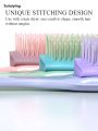 Sutuiying 9-Rows 4 Color Detangling Hair Brush Denman Detangler Hairbrush 【2025 Version】 Scalp Massager Straight Curly Wet Hair Comb Salon Hairdressing. 