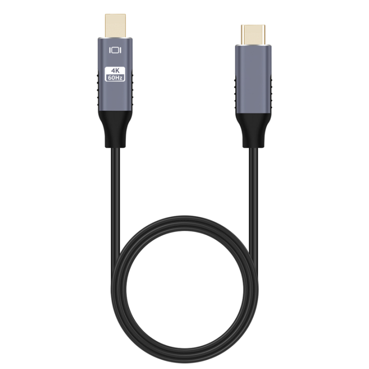 USB C to Mini Displayport Cable USB Type C for 3 to Mini DP Cord 4K Adapter Cable