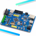 Industrial Control STM32F407VET6 Development Board RS485 Dual CAN Ethernet Networking STM32 Blue PC+Metal 1 SET. 