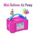 Portable Electric Balloon Air Pump – Dual Nozzle Balloon Inflator with Tying Tool, 3-Second Fast Inflation, 110V/220V Plug-In | Shock-Resistant Balloon Blower for Parties, Weddings & Birthdays. 