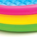 Intex Sunset Glow Baby Pool, Multi Color Size 114cm x 25cm. 