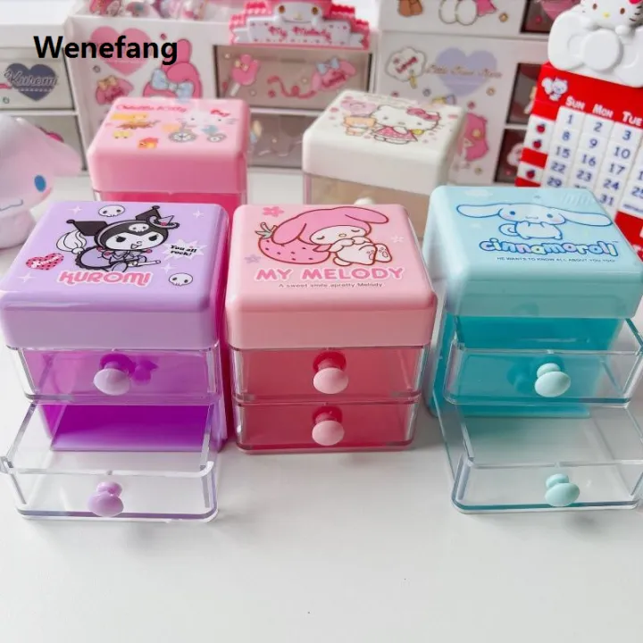 Wenefang%20Sanrio%20Hello%20Kitty%20Storage%20Box%20Makeup%20Bag%20Cinnamoroll%20Jewelry%20Box%20Fifty%20percent%20discount%20Drawer%20Style%20Arrange%20My%20Melody%20Cute%20Holiday%20Gifts%20for%20Girls%20-%20Image%205