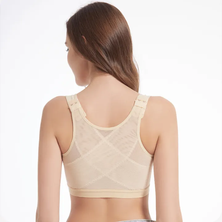 Women%20Post%20Surgical%20Surgery%20Front%20Open%20Full%20Support%20Recovery%20Bra%20Non-padded%20Wire%20Free%20Post%20Breast%20Augmentation%20Operative%20Bra%20ZHANGNA%20-%20Image%208