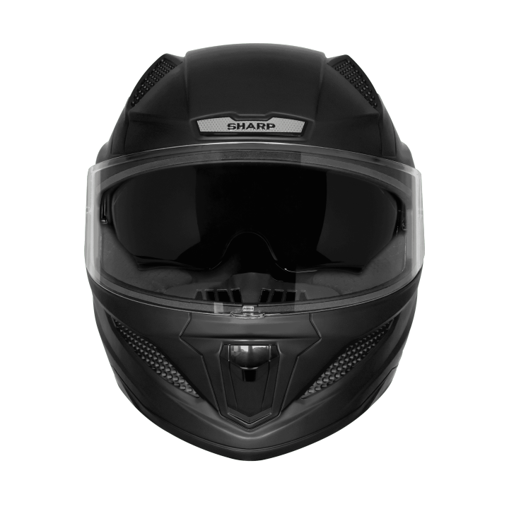 Steelbird%20Sharp%20ISS%20(DOUBLE%20visor)%20Sbh-25%20Plain%20matt%20Black%20Full%20Face%20Helmet%20(in%20clear%20visor)%20-%20Image%205