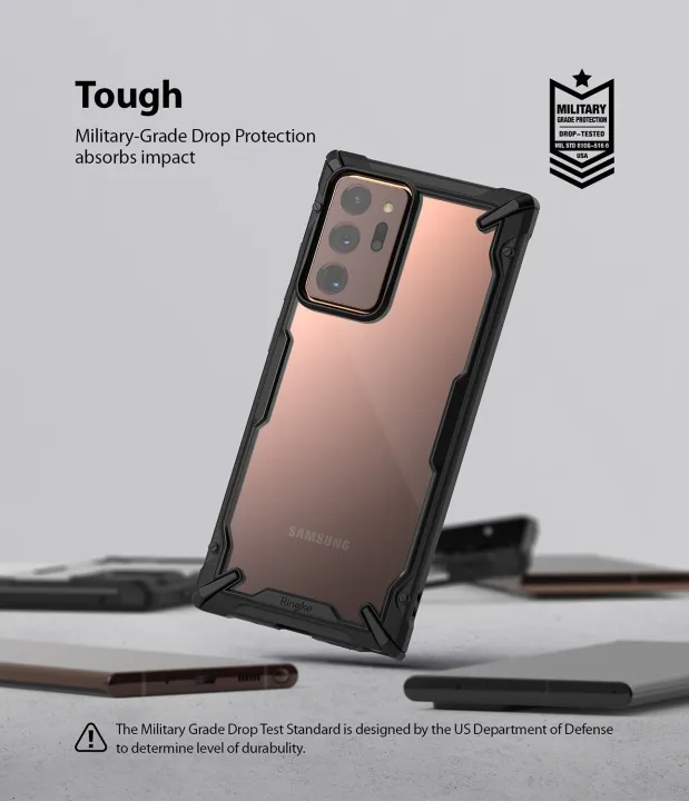 Ringke%20Fusion%20X%20durable%20PC%20Case%20with%20TPU%20Bumper%20for%20Samsung%20Galaxy%20Note%2020%20Ultra%20black%20-%20Image%203