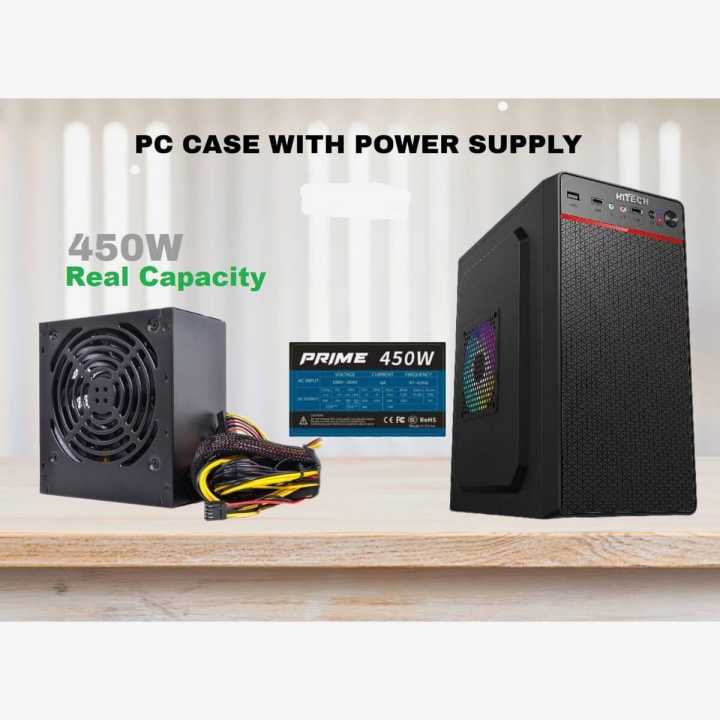 Computer Casing With 450W Power Supply