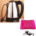 Electric Water Heating Jug with Hot Water Bag. 