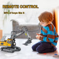 11CH Alloy Remote Control Excavator Car. 