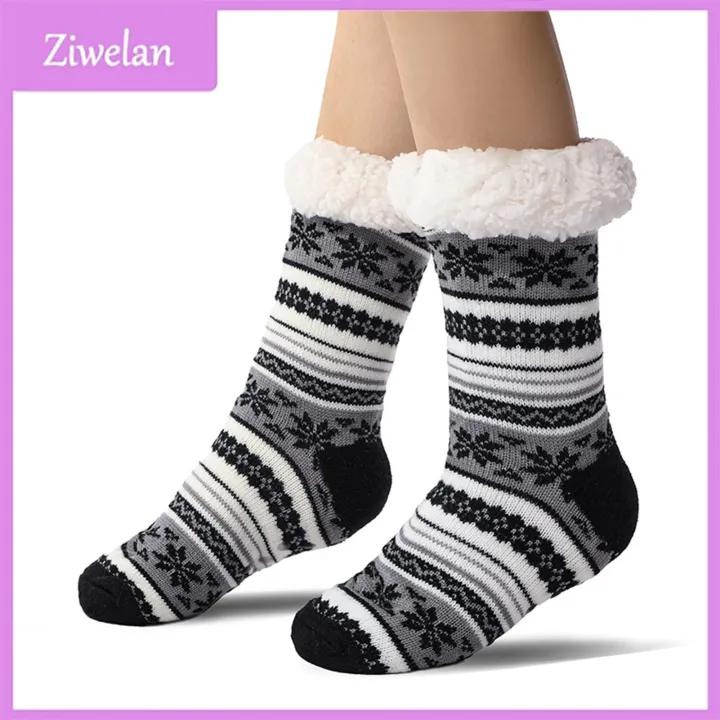 Ziwelan%20Slipper%20Socks%20with%20Extra%20Soft%20Lining%20Cozy%20Winter%20Slipper%20Socks%20with%20Non-slip%20Grips%20for%20Men%20Women%20Ultra%20Thick%20Cashmere%20Warm%20Fuzzy%20Home%20Socks%20Silicone%20Grip%20Slipper%20Socks%20for%20Women%20-%20Image%202