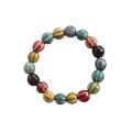 【New Arrivals】Summer Cool Feeling Ceramic Bracelet Bracelet Plate Beads Men's and Women's Watermelon Beads Literary Fan Small Fresh Style Pastoral Style Best Friend. 
