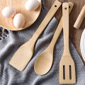 Kitchen accessories Kitchen Kit Bamboo Non Stick Frying Pan Spatula Bamboo Rice Spoon Spatula High Temperature Resistant Cooking Tool Demoo. 