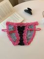 KT Babes* Pure Lust Wind Ice Silk Panties Women's Thin Cutout Breathable Pure Lust Lace Women's Briefs. 
