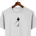 Toji Fushiguro Anime Printed T-Shirt –white Tshirt. 