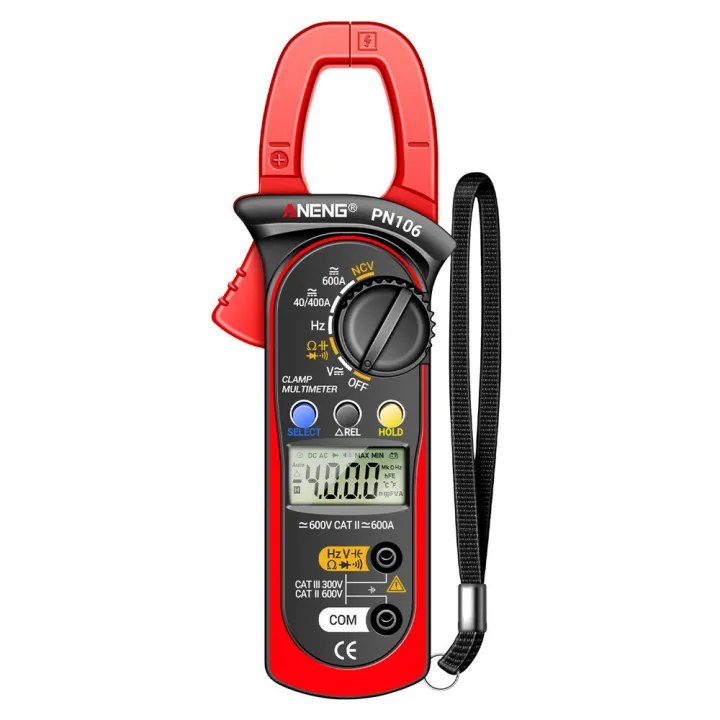 ANENG%20PN106%204000%20Counts%20Clamp%20Meter%20AC/DC%20Ammeter%20Voltmeter%20Electric%20Tester%20True%20RMS%20Multimeter%20Clamp%20Tool%20for%20Electrician%20-%20Image%204