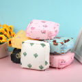 Cute Sanitary Pad Tampon Storage Bag Portable Travel Bag Makeup Bag Earphone Bag BAWEI. 