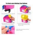 220V Double Hole Ac Inflatable Electric Air Balloon Pump Electric Balloon Inflator Pump Portable Air Blower. 