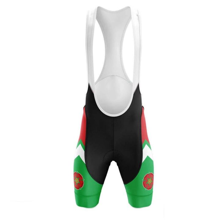 Lancashire Cycling Jersey Set Cycling Clothing Men's Road Bike Shirts Suit Bicycle Bib Shorts
