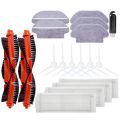 OYPFXMI Hepa Filter Roller Spin Brush Mop Cloth for LDS / STYJ02YM for 3490 Robot Vacuum Cleaner. 