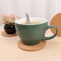 Round Non-slip Slice Cup Mat Coaster/Tea Coffee Mug Drinks Holder/Coffee Tea Drink Cup Mats. 