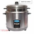 Baltra Stainless Steel Housing Rice Cooker 1.8 Liter / Stainless Steel Cooking Pot( BTT 700). 