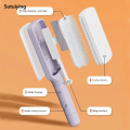 Sutuiying Automatic Cleaning Hair Brush Scalp Massage Comb Hair Rotary 2025 New Telescopic Comb For Women Hairdressing Styling Tools. 