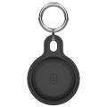 High Quality Waterproof Case for Airtag Keychain Holder with Key Ring Silicone Shockproof Anti-Scratch for Air Tag Tracker Protective case. 