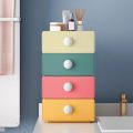 Cute Large Capacity Desk Organizer Box Stackable Dust-proof Stationery Storage Rack Desktop Storage Boxes Drawer Home Office. 