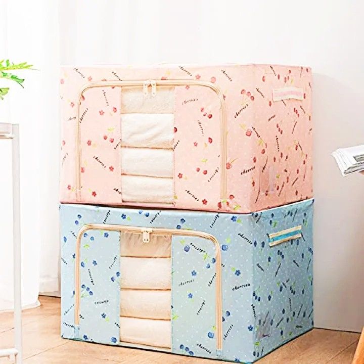 Kids%20Storage%20Box,%20Kids%20Cloth%20Storage%20Box%20For%20Kid's%20Clothes,%20Folding%20Stackable%20Clothes%20Organizer%20With%20Metal%20Frame%20-%20Image%208