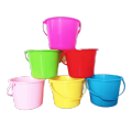 6 Pcs Festival Supplies Water-Splashing Festival Toy Water-Splashing Festival Buckets Large Capacity with Handle Sand Pails Portable Design 6Pcs Set Plastic Buckets Outdoor Summer. 