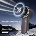 MEET SUN 199 Speed Portable Handheld Battery Operated Cooling Adjustable Small Desktop Fan With Digital Display. 