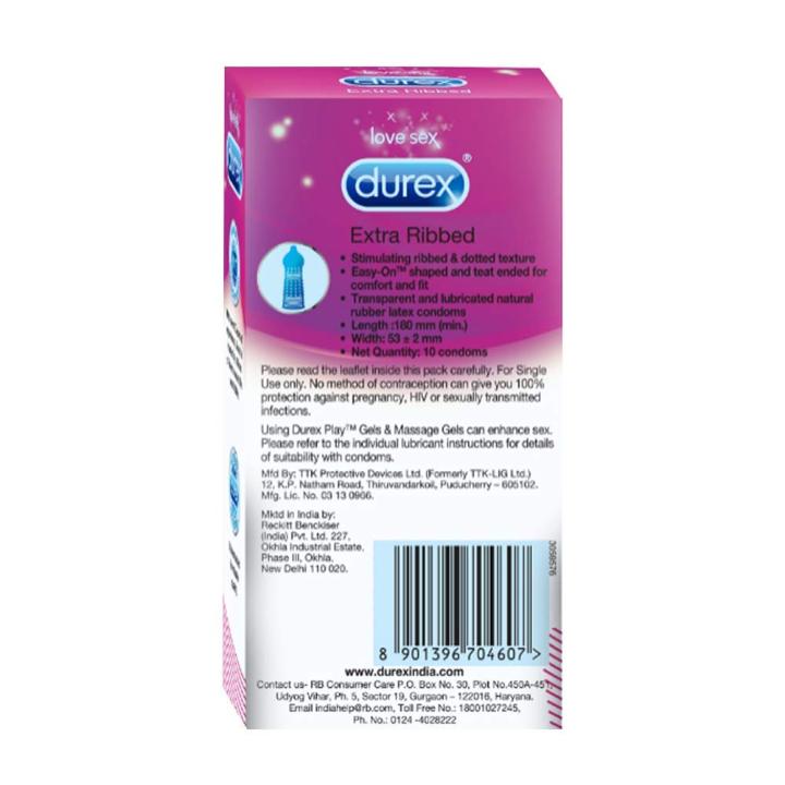 Durex%20Extra%20Ribbed%20Condoms%2010%20Pcs%20-%20Image%204