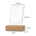 Sojhoop 3 Inch Frame for Mini 12 Film LED Light Transparent Photo Frame for Instant Camera Mini 11 Photo Table. 