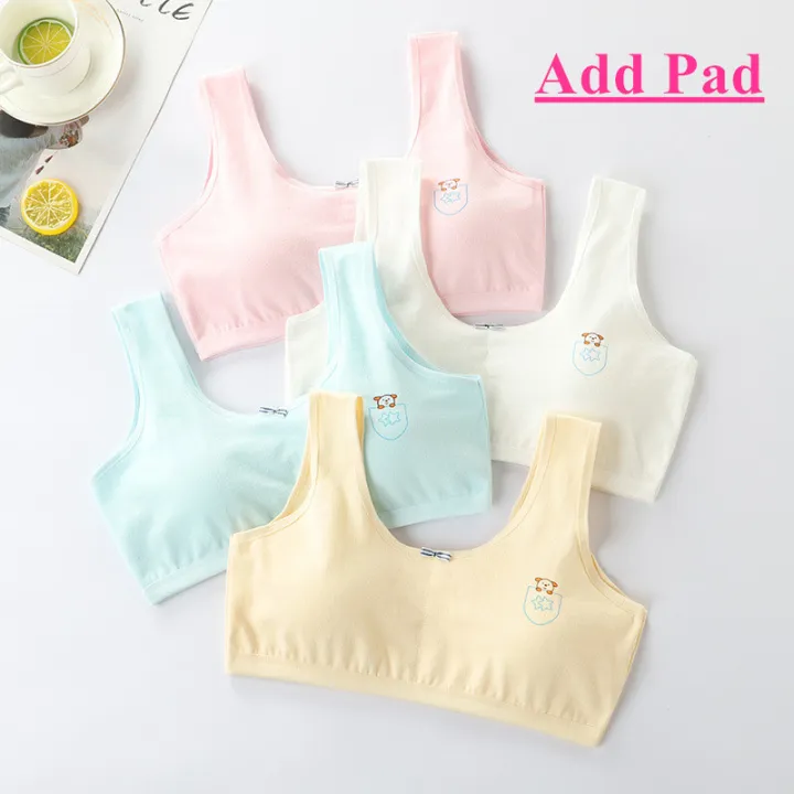 Short%20Breathable%20Bra%20Training%20Girls%20Kids%20Girls%20Lot/Piece%20Profesional%204%20Bra%20Lingerie%20Cotton%20Bra%20Dot%20Design%20Teen%20Girl%20Top%20-%20Image%208