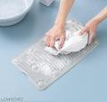 Collapsible Folding Washboard Mini Laundry Washing Board Bathroom Silicone Mat. 
