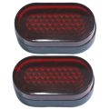 fasdaga 2X Electric Scooter Taillights Led Rear Lampshade Brake Rear Lamp Shade for Mijiam365 Scooter Skateboard. 